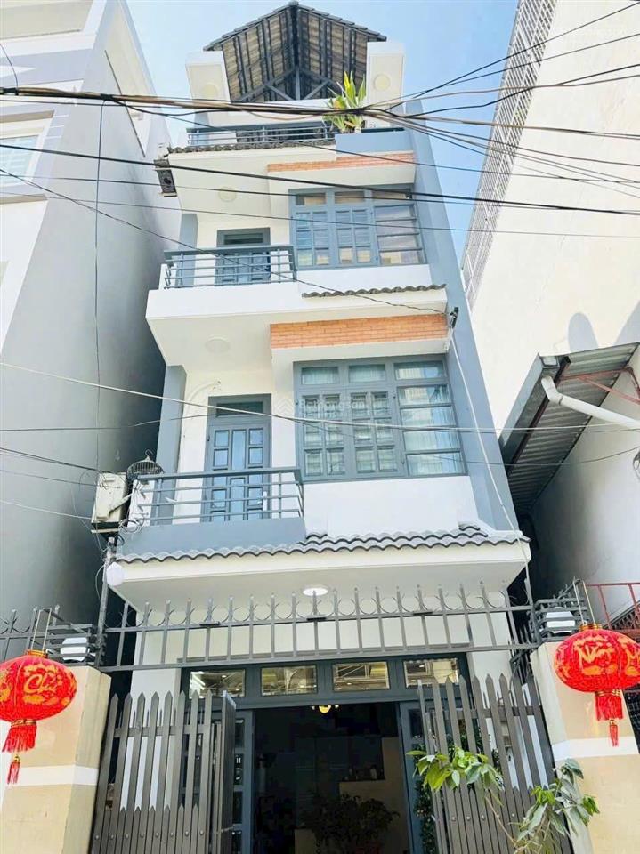 Chủ gửi bán nhà đúc 1 trệt 3 lầu  tây thạnh  dt 4x15m hẻm xe hơi ra vào  giá 7ty