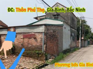 Đất sân bay gia bình  thôn phú thọ  80m2  siêu tiềm năng