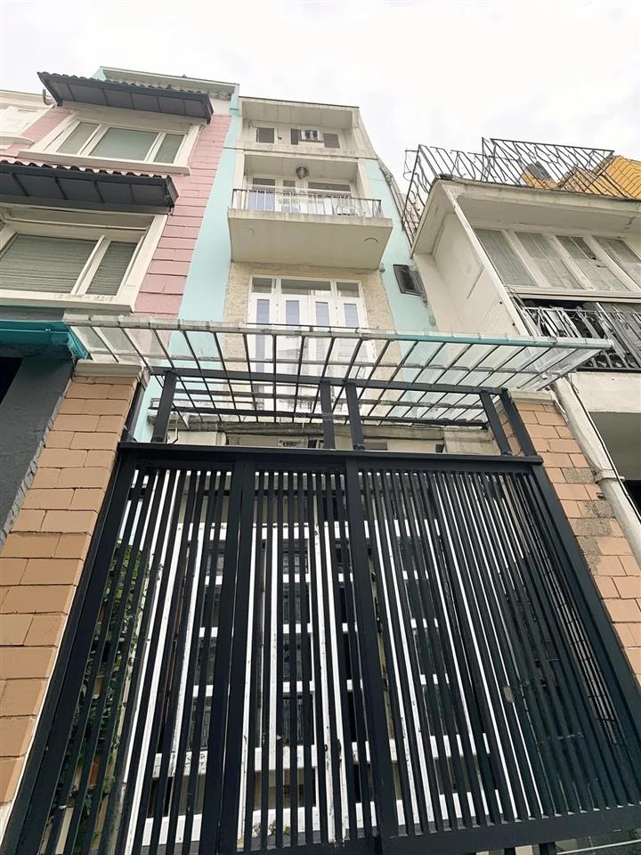 [phường bàn cờ] bán nhà 4 tầng btct kiên cố shr  hẻm thông ngay gần lý thái tổ giá 8.599 tỷ