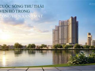 Bán gấp căn hộ 2 ngủ+ view trực diện công viên, hồ yên sở  galia hoàng mai