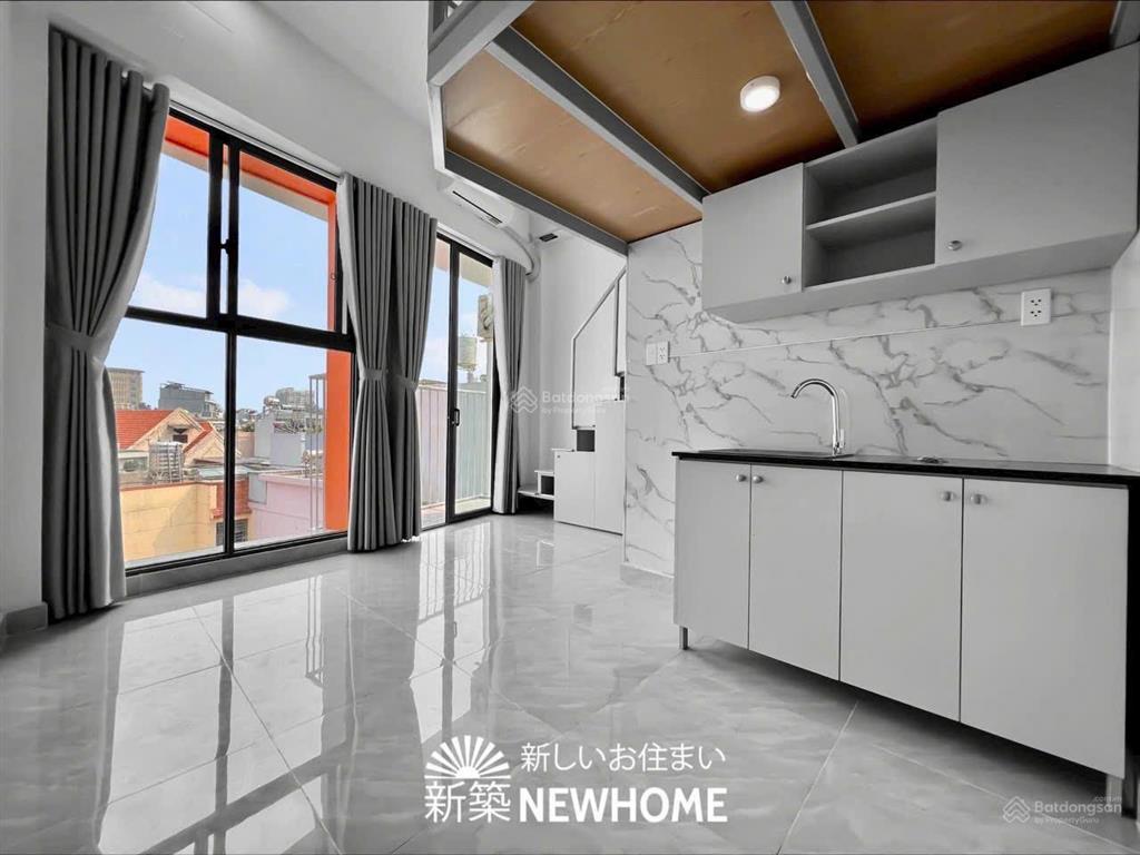 Cho thuê chung cư mini hình thật giá thật  full nội thất rộng 30m2 ngay công viên gia định