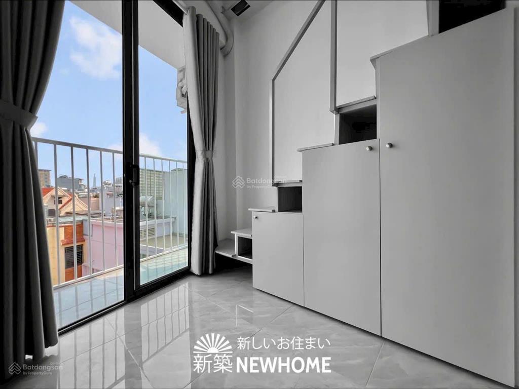 Cho thuê chung cư mini hình thật giá thật  full nội thất rộng 30m2 ngay công viên gia định