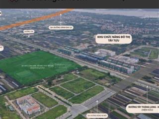 Bán 6080m đất dịch vụ tây tựu. ký chính chủ. giá tốt.