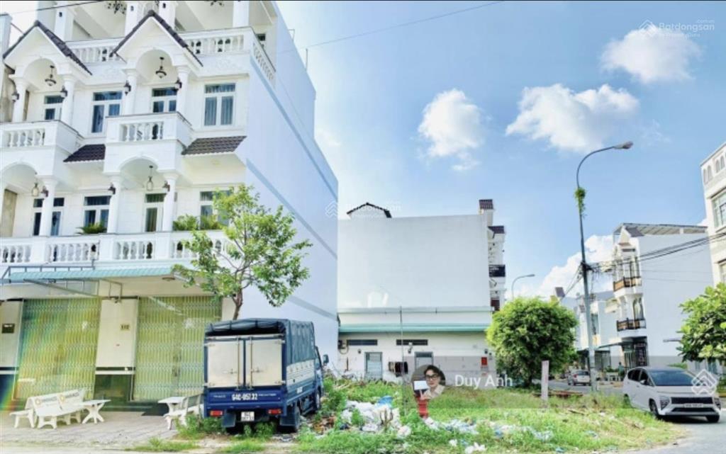 Hiếm! đất thổ cư vị trí vip khu biệt thự kiều đàm quận 7, lô góc 2 mặt tiền, ngang khủng 14m