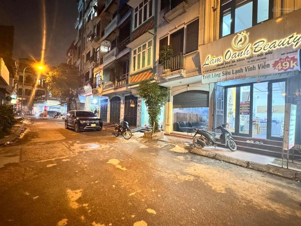 2 mặt phố 1 mặt sau ô tô tránh, vị trí kim cương, kinh doanh đỉnh, văn quán hà đông.