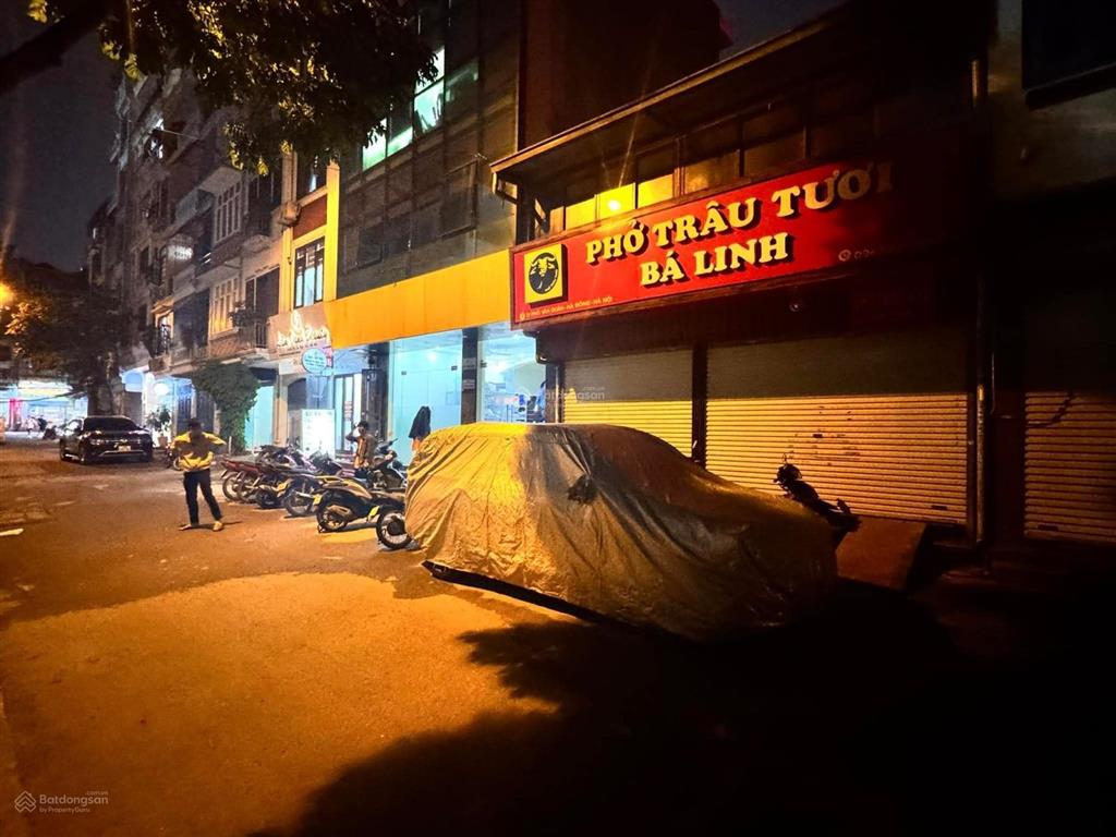 2 mặt phố 1 mặt sau ô tô tránh, vị trí kim cương, kinh doanh đỉnh, văn quán hà đông.