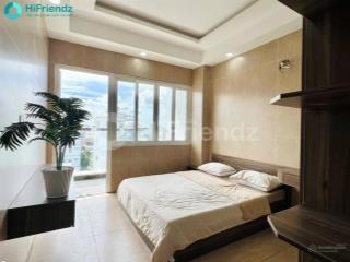 Chung cư mini cho thuê căn 1pn 45m2 mặt tiền nguyễn văn luông gần mega market bình phú quận 6