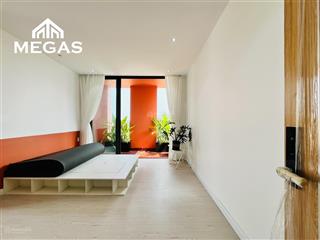 Chdv mini studio  full nội thất  ban công  mới xây 100% ngay công viên làng hoa