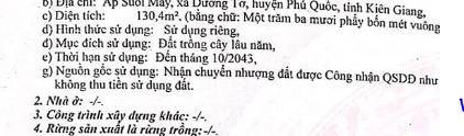Đất nền đẹp, nhiều tiện ích tại dương tơ, phú quốc
