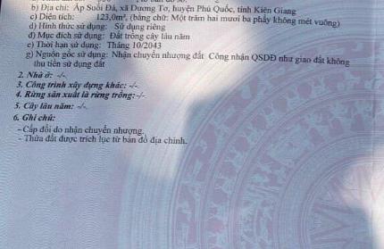 Chú e gửi bán lô đất 12m trong đó đã có thổ cư tại suối đá xã dương tơ