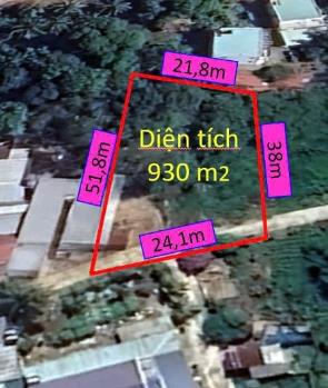 Chính chủ gửi bán lô đất 930m2 gần lộ lớn xã dương tơ