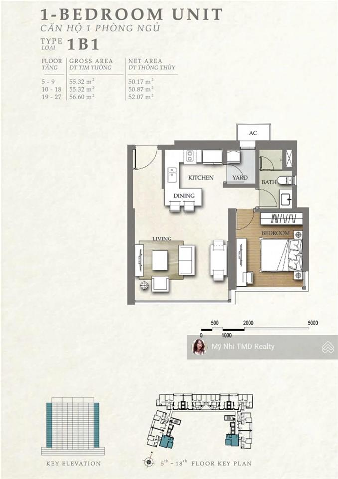 Cần bán nassim thảo điền 1pn 55m2  suất spa chỉ 8,2 tỷ