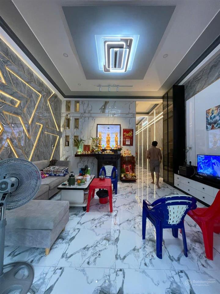 Nhà mới xây 5mx21m kdc đặng huỳnh, cần giuộc la