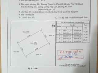 Bán đất tại hẻm 38 thiên hộ dương, 2,9 tỷ, 501,5 m2, chỉ với giá ưu đãi