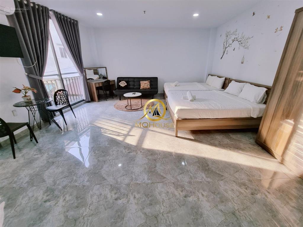 Cho thuê căn hộ 40m2 ban công full nội thất ngay công viên lê văn tám  quận 3