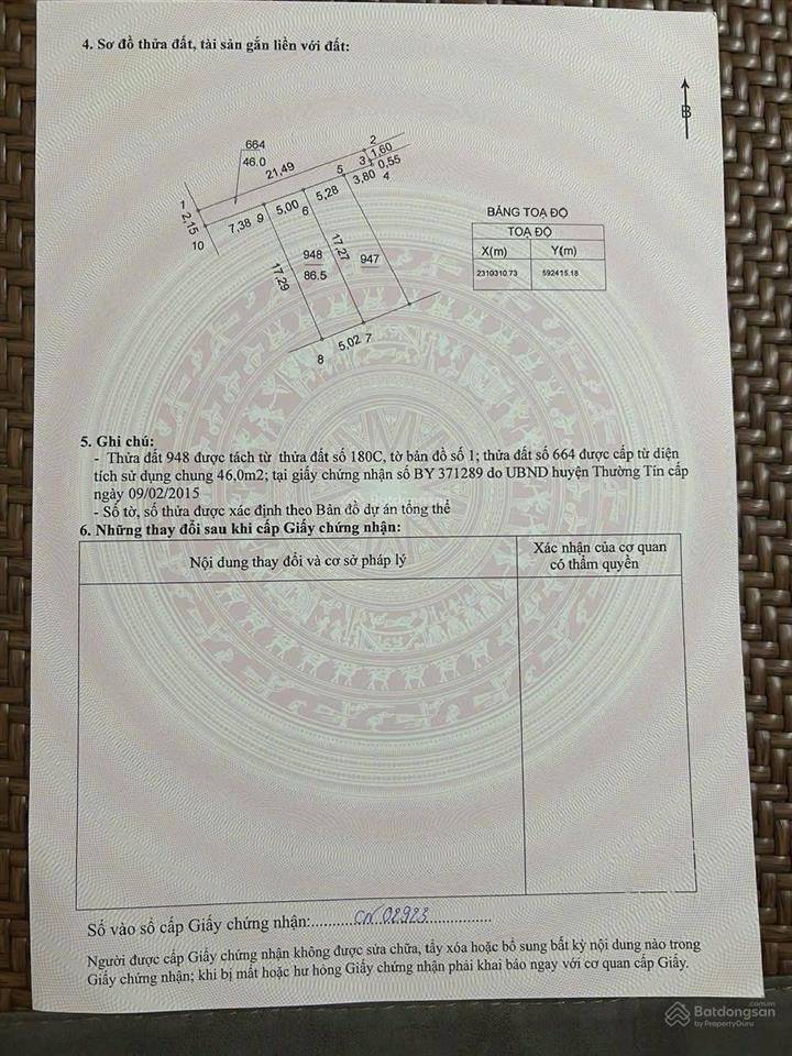 Xâm động, vân tảo, thường tín, hà nội 86,5 m2 đẹp, tiện ích