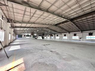 Cho thuê 1350m kho xưởng khu vực Biên Giang, container ra vào, giá 50k/m