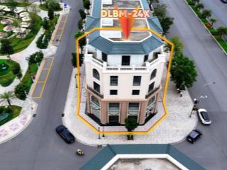 Shophouse góc 3 mặt tiền mặt đường lớn 51m, view công viên