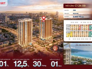 Căn 2pn view biển mỹ khê, bđ sơn trà sun costa vtv, chiết khấu lên đến 14,5%. hỗ trợ vay 30 tháng