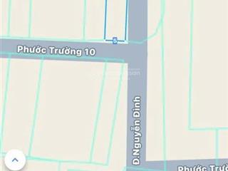 Bán lô góc nguyễn đình 7m5 và phước trường 10 7m5 diện tích 112m2 ngang 22m, phù hợp xây căn