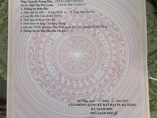 Đất kiệt ngô quyền cách đường 20m, diện tích 61m2, ngang 5m, hướng nam giá 3.9 tỷ