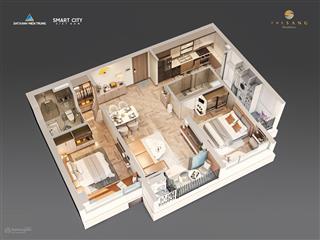 Căn hộ 77m2 2pn view biển mỹ khê, đà nẵng  the sang residence