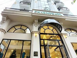 Bán tòa khách sạn căn hộ phố giang văn minh 290m x 9 tầng mt 16 mét 336 tỷ.ba đình