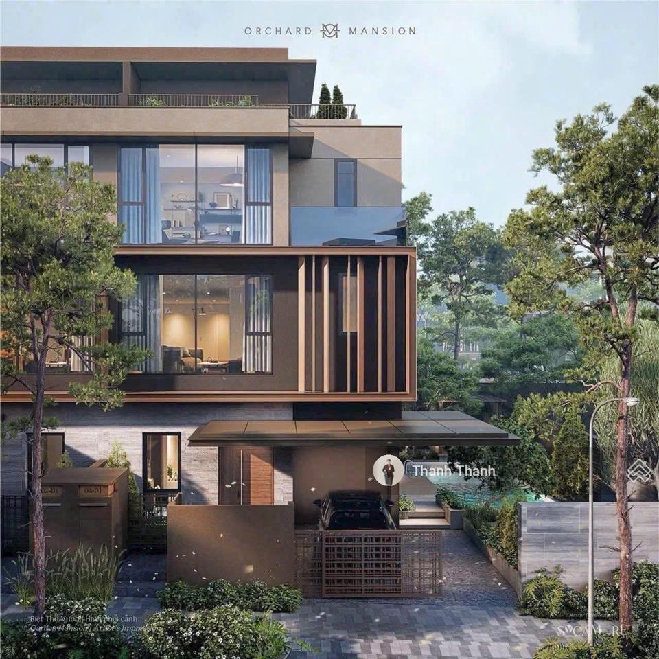 Rổ hàng độc quyền orchard mansion  biệt thự, dinh thự đồi tại sycamore  capitaland ck đến 11%