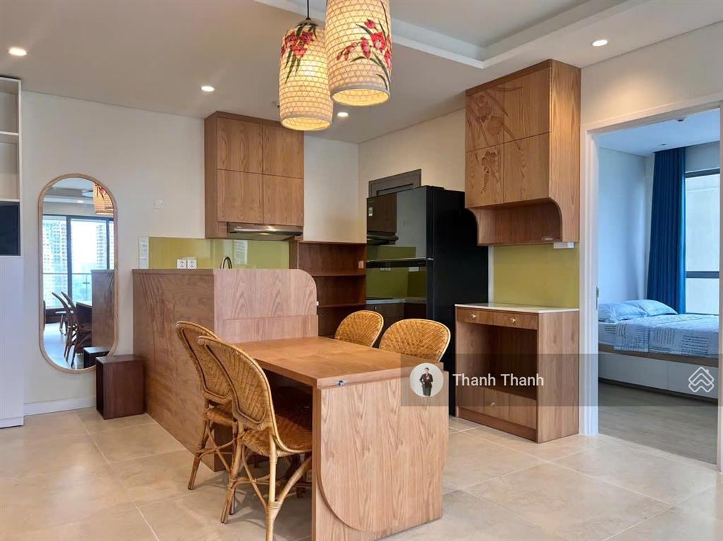 [ tin thật ] căn hộ 2 phòng ngủ tại đảo kim cương cho thuê full nội thất giá 27 triệu/tháng