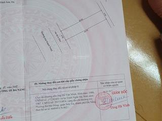 Chính chủ bán gấp lô đất đường văn tân ngay phố chợ non nước