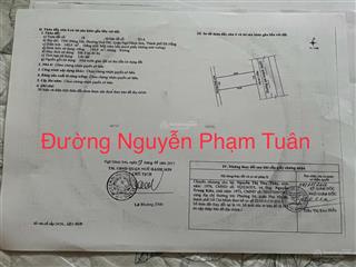 Chính chủ bán cặp đất đường nguyễn phạm tuân đối lưng trường sa
