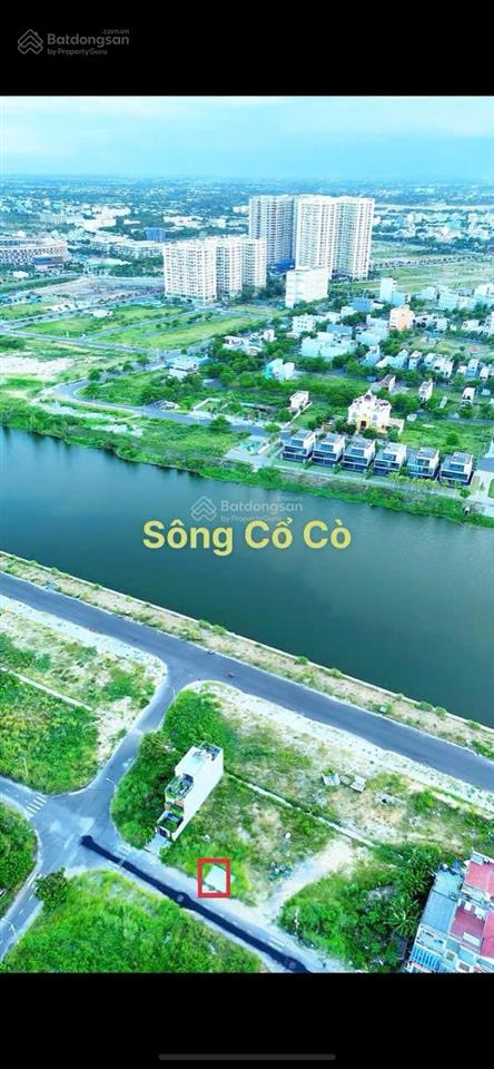Chính chủ bán lô đất đường 7.5m tđc đông hải đối lưng dãy biệt thự sông cổ cò.