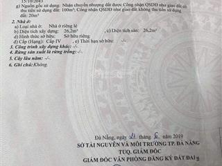 Chính chủ bán lô đất mt đường nguyễn duy trinh,hoà hải,ngũ hành sơn,đà nẵng.