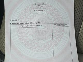 Chính chủ bán lô đất đường lê thiện trị, ngay làng đại học hoà quý