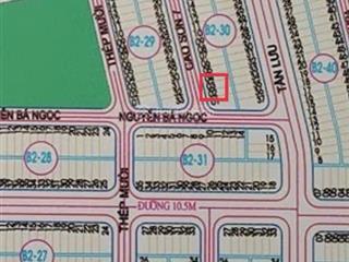 Chính chủ bán lô đất sát góc đường cao sơn 7,tđc tân trà