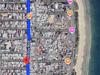 Bán gấp đất mặt tiền võ duy ninh gần biển, sơn trà
