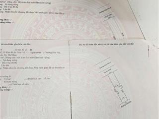 Bán cặp đất đường thủy sơn 4,bai tắm sơn thuỷ gần corwn