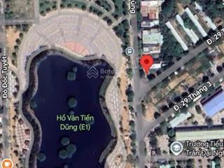 Bán lô góc 2 mặt tiền đường văn tiến dũng & 29 tháng 3 hòa xuân, cẩm lệ