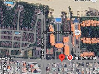 Bán gấp lô đất 2 mặt tiền võ nguyên giáp, đối diện furama gần biển mỹ khê