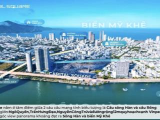 Bán căn góc tại capital square, 5,5 tỷ, 62m2, giá tốt hàng hiếm tại đà nẵng