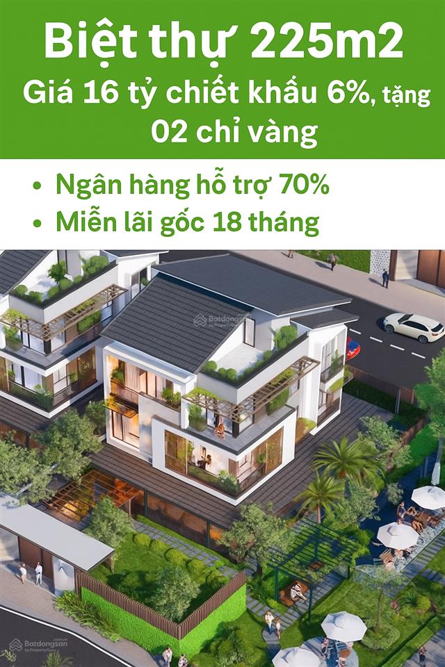 Biệt thự view sông sở hữu không gian đẳng cấp 225m2 16 tỷ