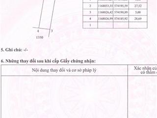 Bán gấp đất tại khu phố thọ cang, phường 5, tân an, long an giá 1,5 tỷ, diện tích 139,3 m2