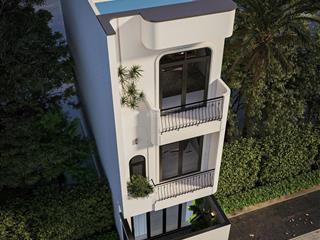 Nhà phố 3 tầng hiện đại ngõ thẳng 50m ra đường lý thái tổ nhà độc lập hai bên thoáng có sân cổn