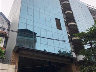 Bán tòa nhà văn phòng building phố trung hòa. diện tích 110m², 8 tầng + 1 hầm, mặt tiền 7m