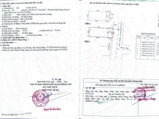 Nhà 2 tầng, dt 42m2. hẻm 5m ô tô thông. 151 liên khu 4  5 nhhb, bình tân. 3,7 tỷ