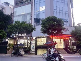 Bán nhà góc trương công giai, cầu giấy. 146m2/9t mặt tiền 10mét  vỉa hè rộng, văn phòng đỉnh