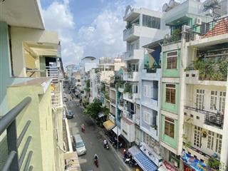 Mt lô góc ngang 5m ngay bàn cờ, nguyễn đình chiểu, q.3 52m2 5 tầng không lộ giới  24 tỷ
