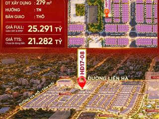 Cơ hội cuối cùng sở hữu căn liền kề đẹp giá tốt nhất dự án