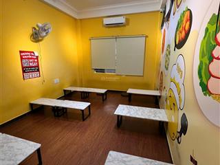 Sang mặt bằng kinh doanh trà sữa nguyễn văn bảo  3 tầng, máy lạnh đầy đủ, sẵn vào làm