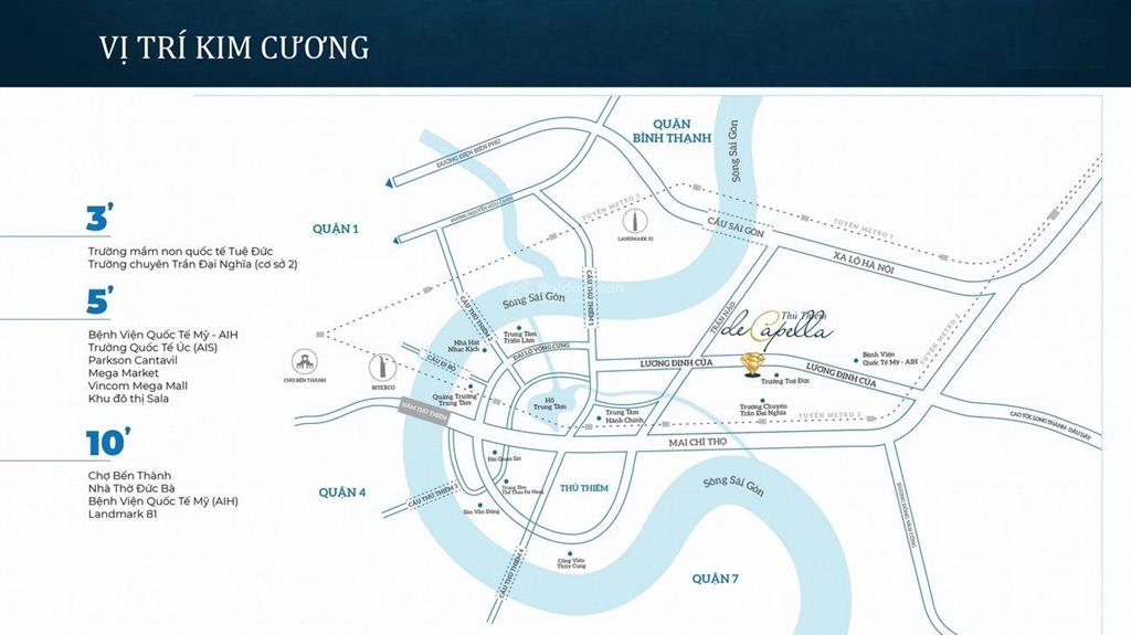 Bán ch de capella an khánh quận 2 hcm 102m2 3pn 2wc ntcb, ban công view trọn landmark 81 giá 7,8 tỷ